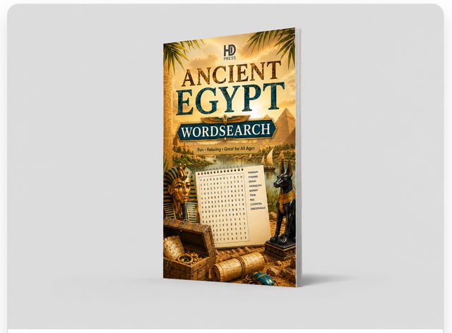 Ancient Egypt Word Search cover