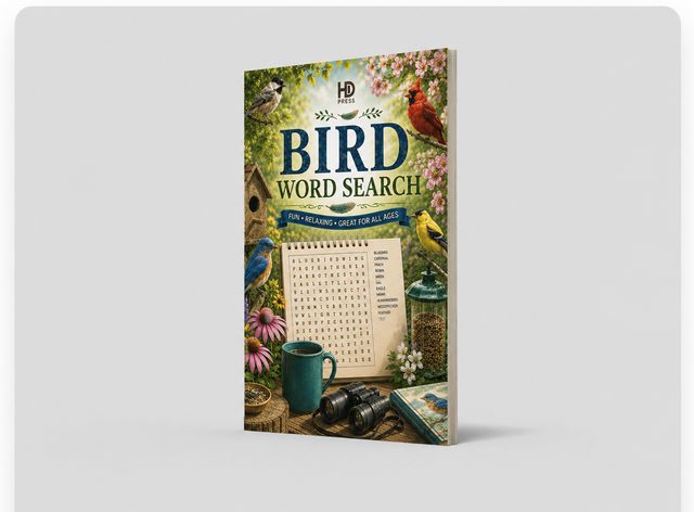 Bird Word Search cover