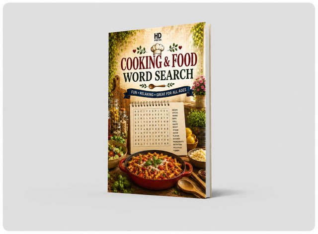 Cooking & Food Word Search cover