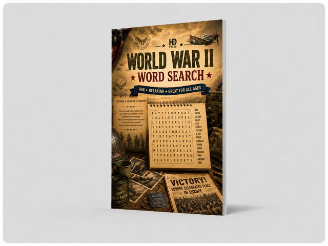 World War II Word Search cover